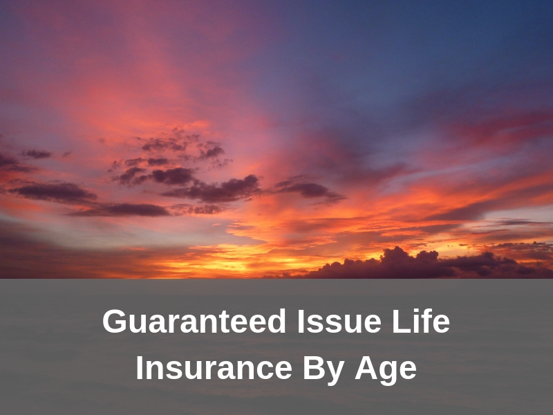 Guaranteed Issue Life Insurance By Age